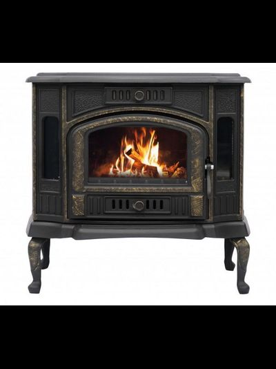 Печь - камин НМК Сибирь - 10 чугунная