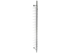 HG515 Стойка для очков настенная с замками 16 посадочных мест