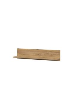 Милан полка навесная Дуб Золотой