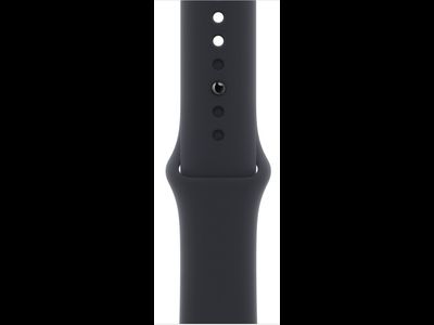 Apple Watch SE 2022, 44 мм, корпус из алюминия, спортивный ремешок тёмная ночь (MNTG3)