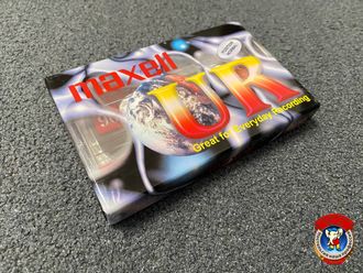 Аудио кассета Maxell UR90 (Made in Japan)