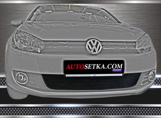 Premium защита радиатора для Volkswagen Golf VI (2008-2012)