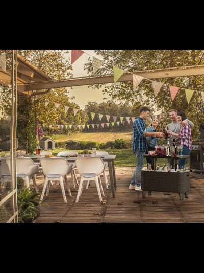 Стол Беви Бар коричневый