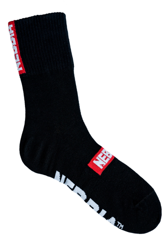 Носки NEBBIA “EXTRA MILE” crew socks 103 Черные