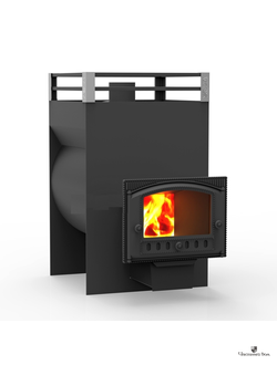 Печь для бани Жара-стандарт 500У с панорамной дверкой