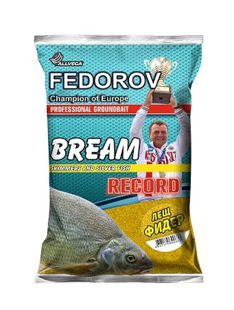 Прикормка ALLVEGA Fedorov Record 1 кг (ЛЕЩ ФИДЕР)