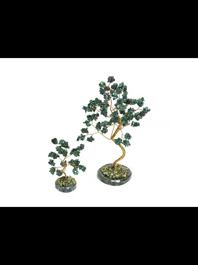 "Дерево счастья" из натурального малахита