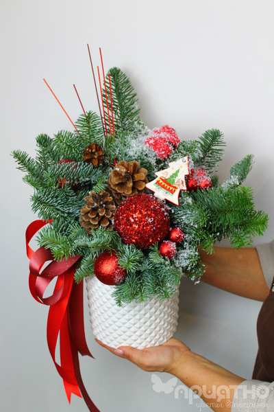 Новогодняя композиция № 1147