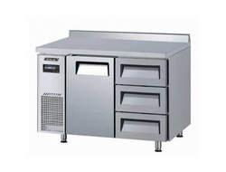 Холодильные столы с бортом серии K c боковым агрегатом