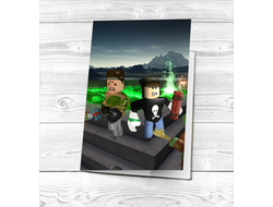 Обложка Роблокс, Roblox на паспорт №6
