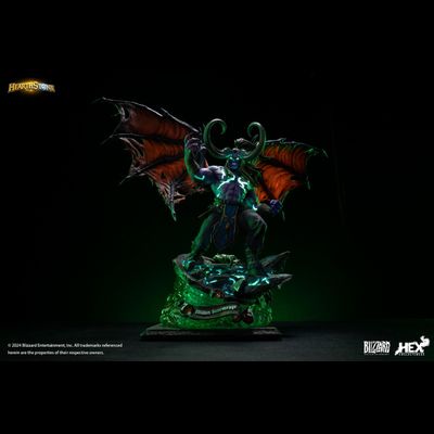 Иллидан Ярость Бури (серия Warcraft, HearthStone) - КОЛЛЕКЦИОННАЯ СТАТУЯ 1/10 Illidan Stormrage (HEXHS06) - HEX Collectibles x Blizzard