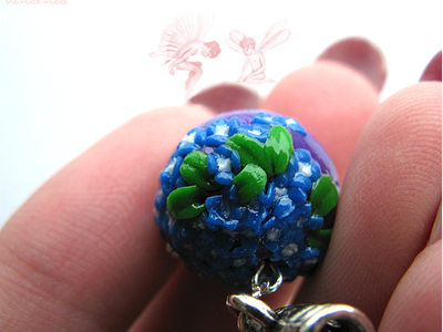 Кулон "Цветущий шар"