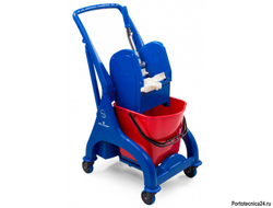 Одноведерная тележка FILMOP ORION 1х15 л на пластиковой базе