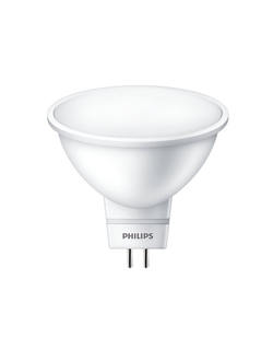 Лампа светодиодная Philips 3-35W GU5.3 4000K нейт.бел. белый спот