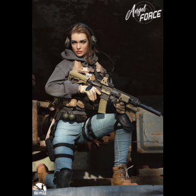 Боевая подруга Мия - Коллекционная ФИГУРКА 1/3 scale Angel Force MIA (GJKD0001) - Infinity Studio