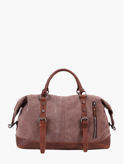 Сумка из канваса Wild Bags Hobo Коричневая фото 1