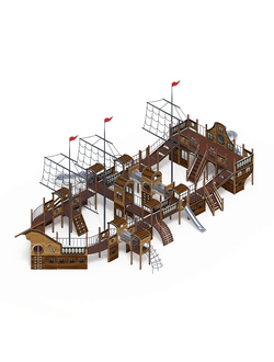 Серия «Баркетина» ДИК 2.03.3.06-02 H=1200 H=1500 H=2000 игровой комплекс