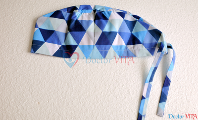 Медицинская шапочка "Геометрия"