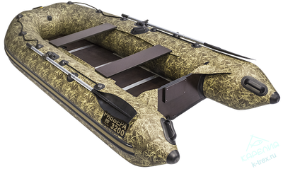 Лодка ПВХ Мастер Лодок Ривьера Компакт 3200СК Камуфляж Камыш