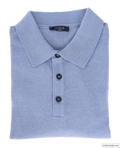 Поло мужское голубое LUXOR (р. XL)