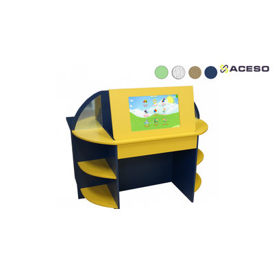 Логопедический стол «Антошка» (2 модуля)