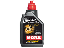 Масло Motul GEAR COMPETITION (1 л.) 75W-140 (Cинтетика) для МКПП, мостов, редукторов (105779)