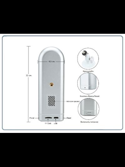 Беспроводная WiFi видеокамера на аккумуляторе с DVR, HD 960p (NETCAM)