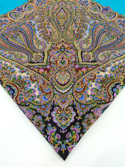 Павловопосадский платок Знойный ветер 1888-11