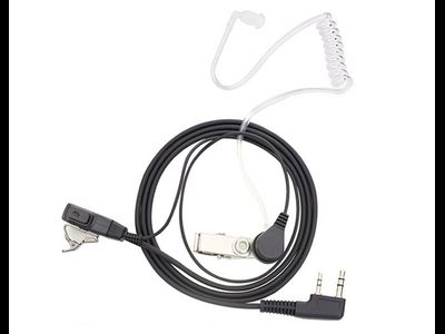 Гарнитура Kenwood EMC-3 скрытого ношения, гарнитура секьюрити для рации