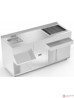 Барная станция БМЗУ-1500/600(800)/850-525