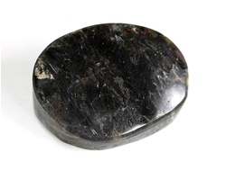 Нуумит (жедрит-антофиллит), полировка, Гренландия (32*23*17 мм, 19 г) №29920