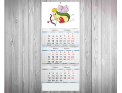 Календарь квартальный #5 на День влюблённых, 14 февраля