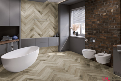 Кварцвиниловая плитка Damy Floor London LVT Честер / Chester 200415EL-01-LVT
