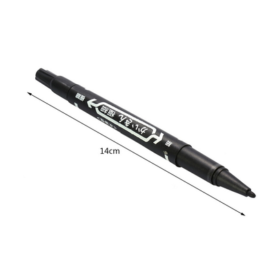 Трансферный маркер двухсторонний (Черный)