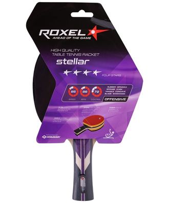 Ракетка для настольного тенниса Roxel 4* Stellar, коническая