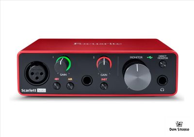 Focusrite Scarlett Solo 3rd Gen звуковая карта