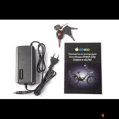 Велогибрид GREEN CITY e-ALFA new Темно-серый
