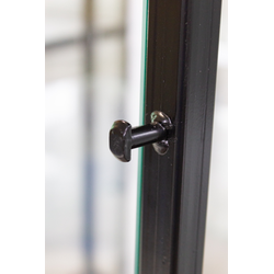 (TSV 19) Витрина островная стеклянная