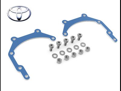 Переходные рамки для Toyota Land Cruiser 200 (2013 - 2015) под модуль GTR MINI BI-LED (Комплект, 2шт)