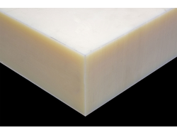 Капролон блочный ПА-6  80 мм (~700x500 мм, ~32,6 кг) г.Губаха (обязательна термообработка)