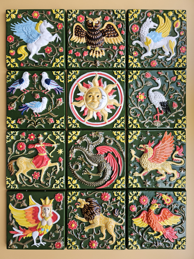 Керамическая плитка "Волшебные сказания" // 15*15