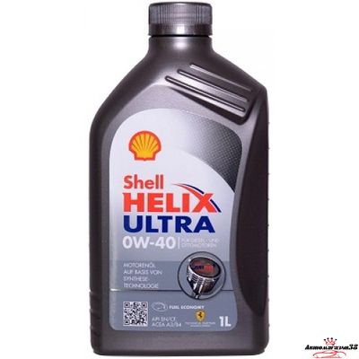 Shell Helix Ultra SAE 0W40 1л