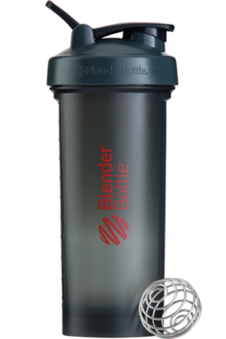 Blender Bottle Pro45 Full Color 1330 мл. Большой Шейкер, серый-красный