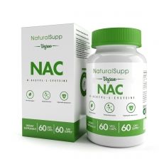 (natural supps) ацетилцистеин NAC 600 мг - (60 капс)