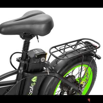 Электровелосипед SYCCYBA H1 (F10) зеленый