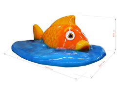 Мягкий игровой элемент «Рыбка»