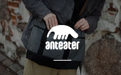 Сумки, рюкзаки, одежда от Anteater Clophing