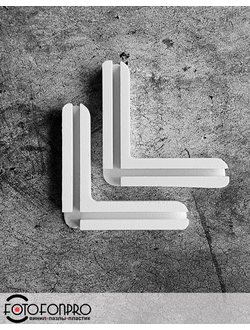 Комплект уголков для крепления пластиковых фонов