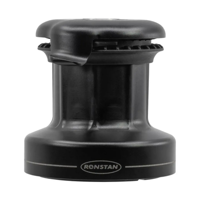 Лебедка односкоростная Ronstan Orbit 20ST RA6201 Ø120x124мм 550кг черная для тросов Ø6-10мм