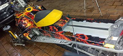 Наклейки на снегоход SKI DOO Summit 2008 - 2013 №3224